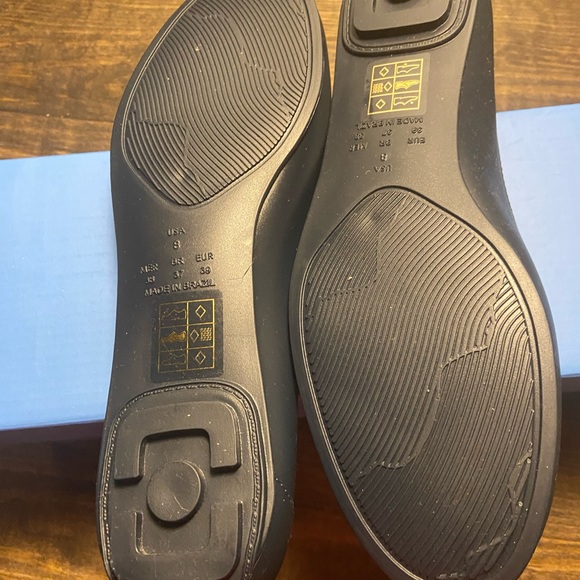 NWT Jack Rogers Navy Jelly Millie Moccasin Sz 8. Box Included. - Picture 5 of 5